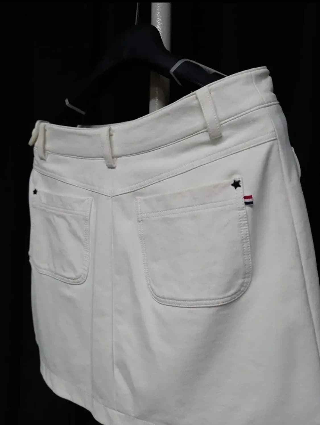 르꼬끄골프 화이트 큐롯스커트 67 상품이미지4