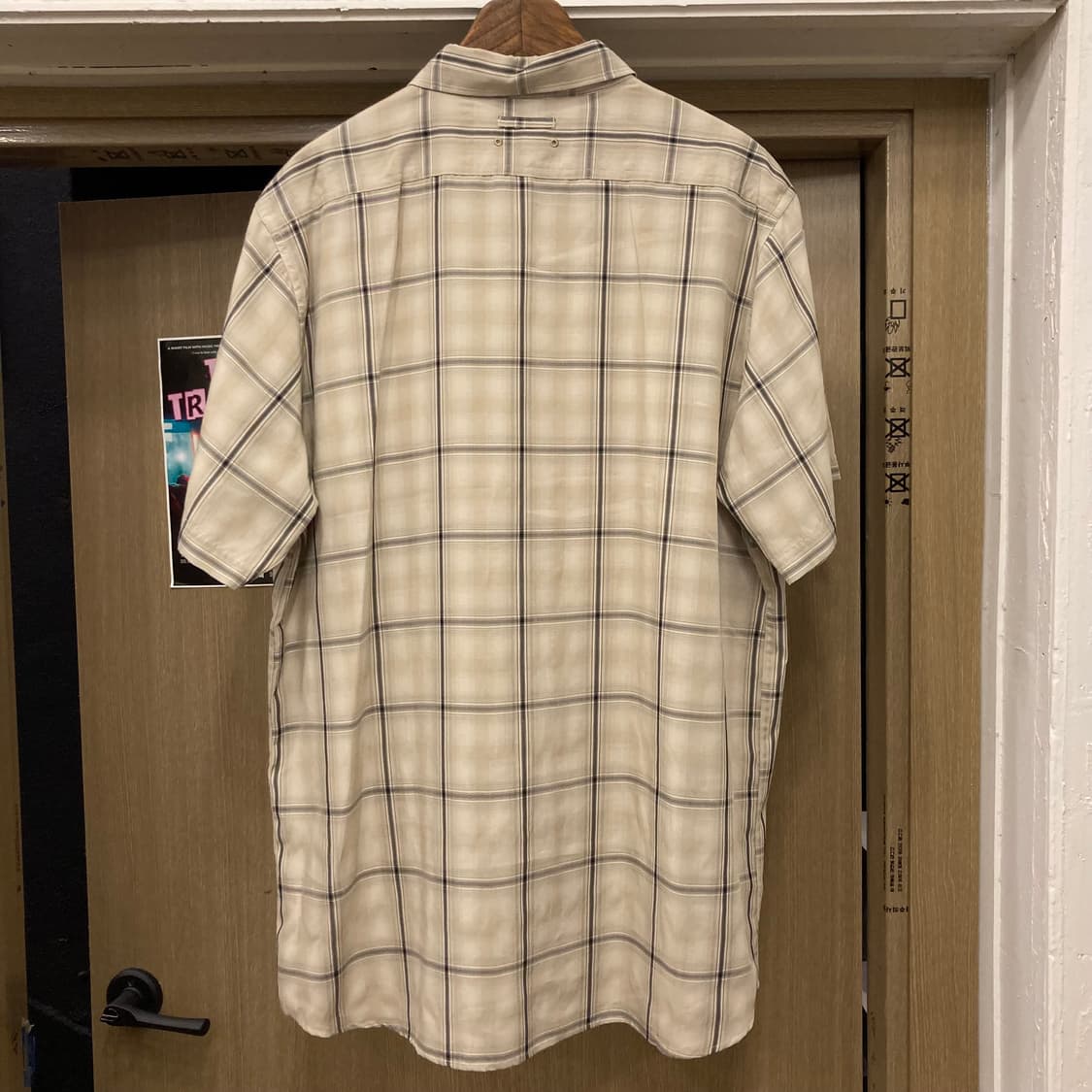 노스페이스 체크 반팔 셔츠 상품이미지2