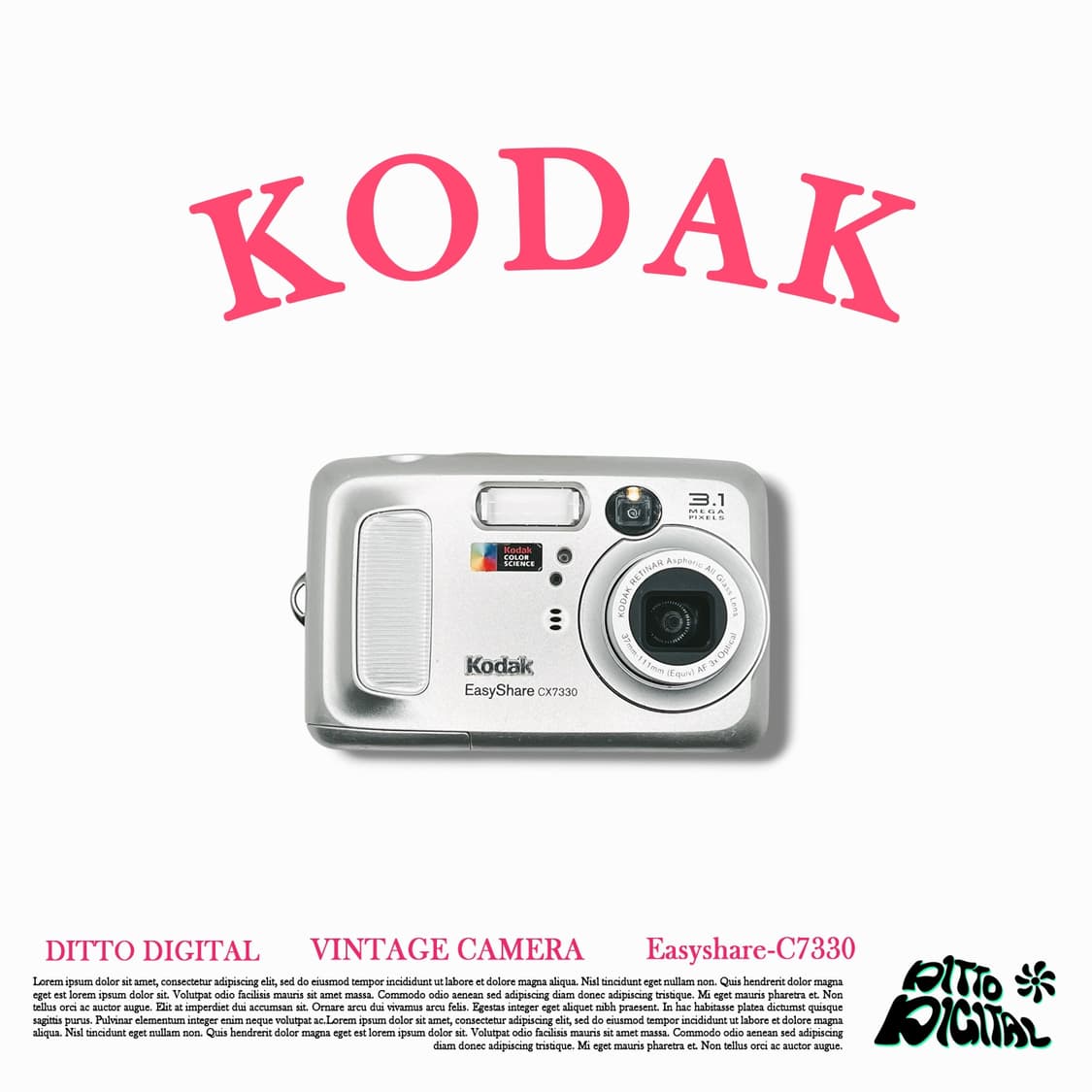 Kodak Easyshare CX-7330디카 상품이미지1