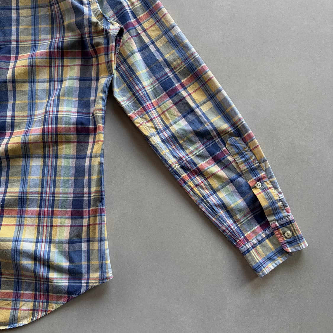 [S]폴로 랄프포렌 커스텀핏 플레이드 체크 셔츠 상품이미지8