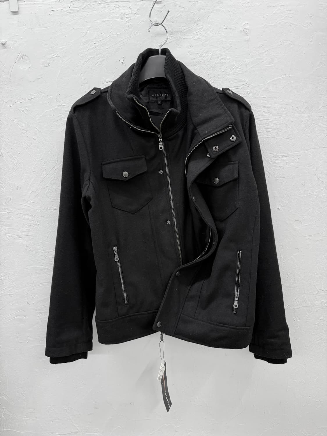 machope 레이어드 집업 자켓 상품이미지1