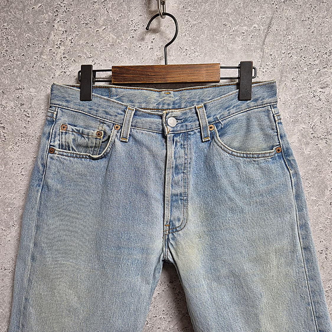 90's levis 501 STUDENT(30,Made In U.S.A) 상품이미지3
