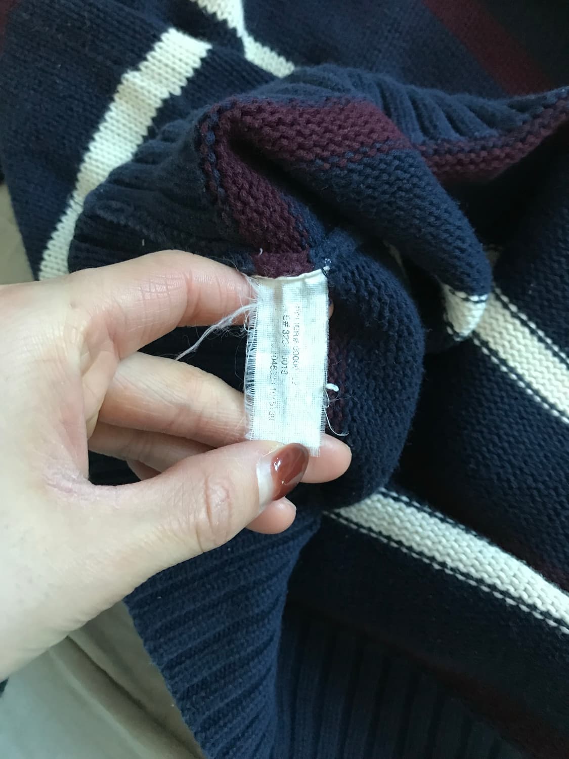 폴로 랄프로렌 포니로고 스트라이프 니트  상품이미지9