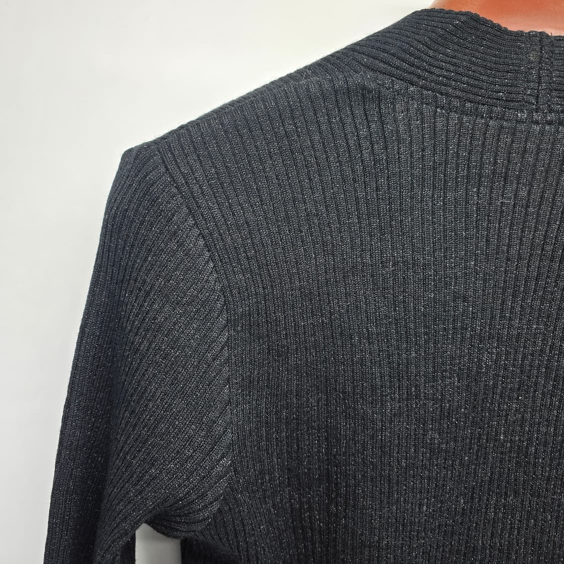 일본빈티지 펄 니트 브이넥 니트 상품이미지10