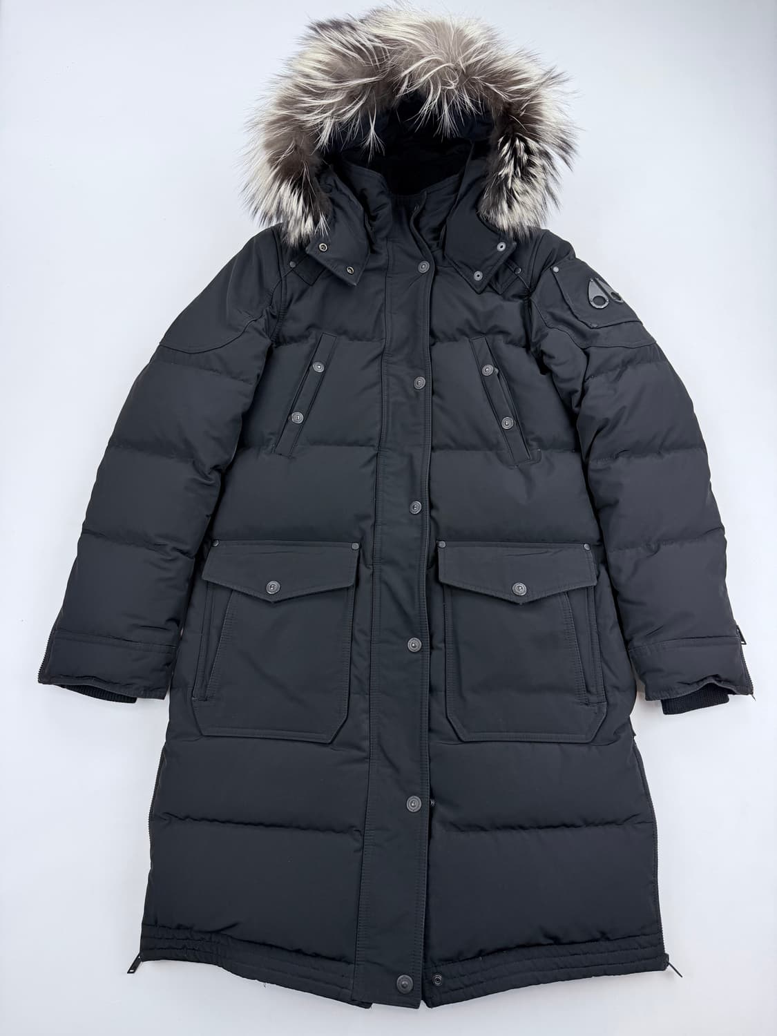 무스너클 알버타 구스다운 롱 패딩 상품이미지1