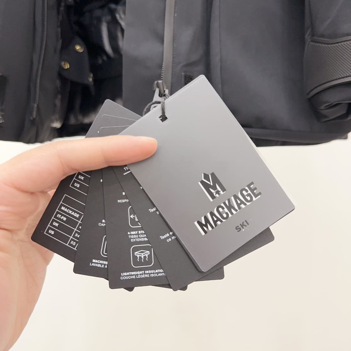 맥카지 딕슨 커플 커플 숏 패딩 스키복 상품이미지8