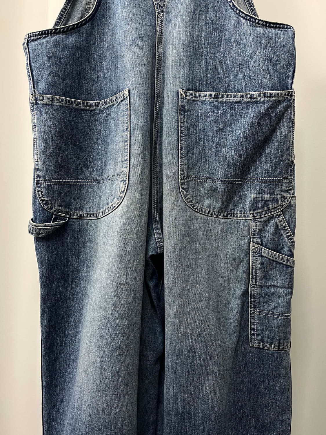 00's LEE 데님 오버롤 카펜터 워크웨어 멜빵바지 91-SB 상품이미지7