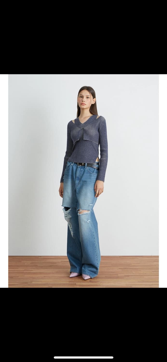 키뮤어 볼레로 니트 세트 상품이미지8