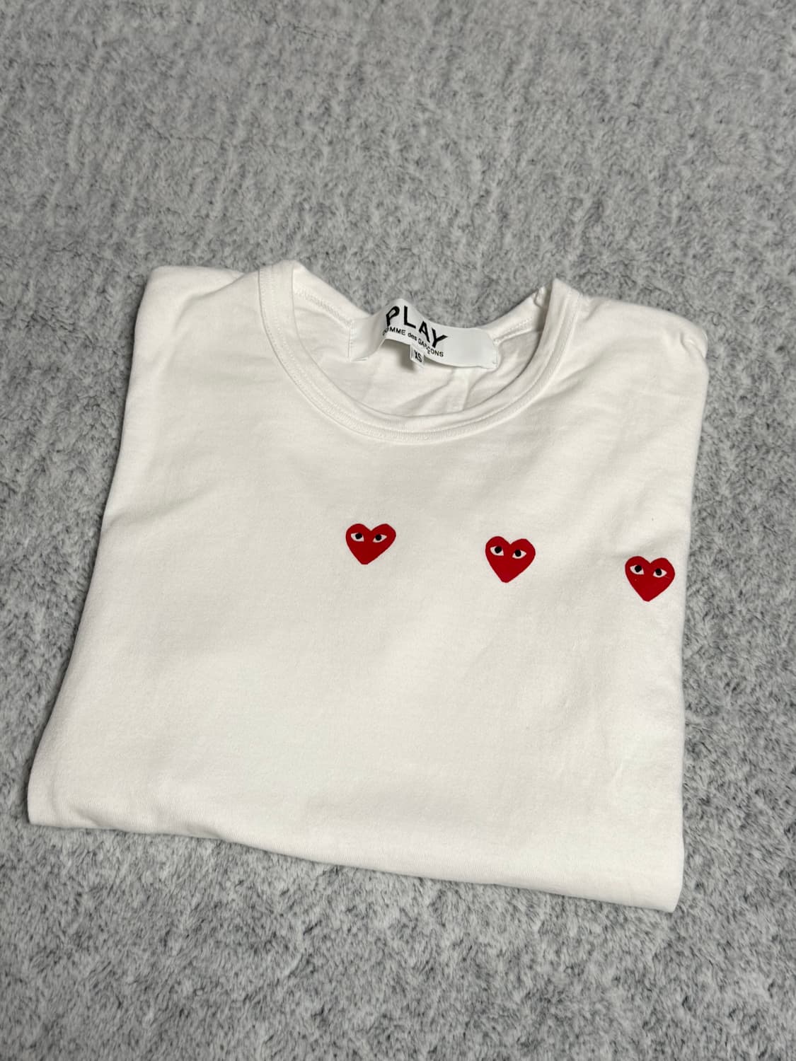 꼼데가르송 반팔 xs  상품이미지6