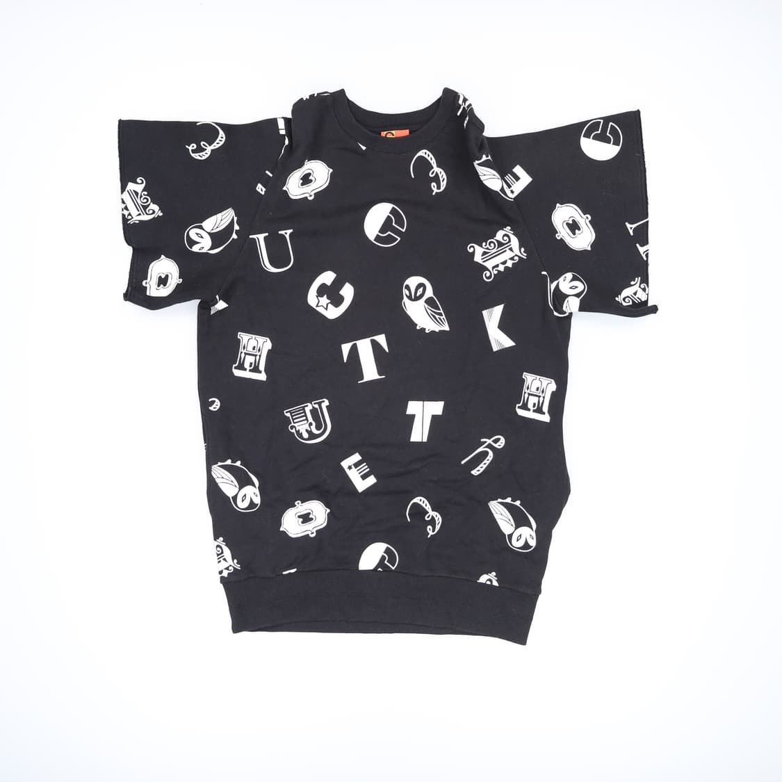 F 럭키슈에뜨 프린팅 오버핏 반팔티 0225H1 상품이미지1