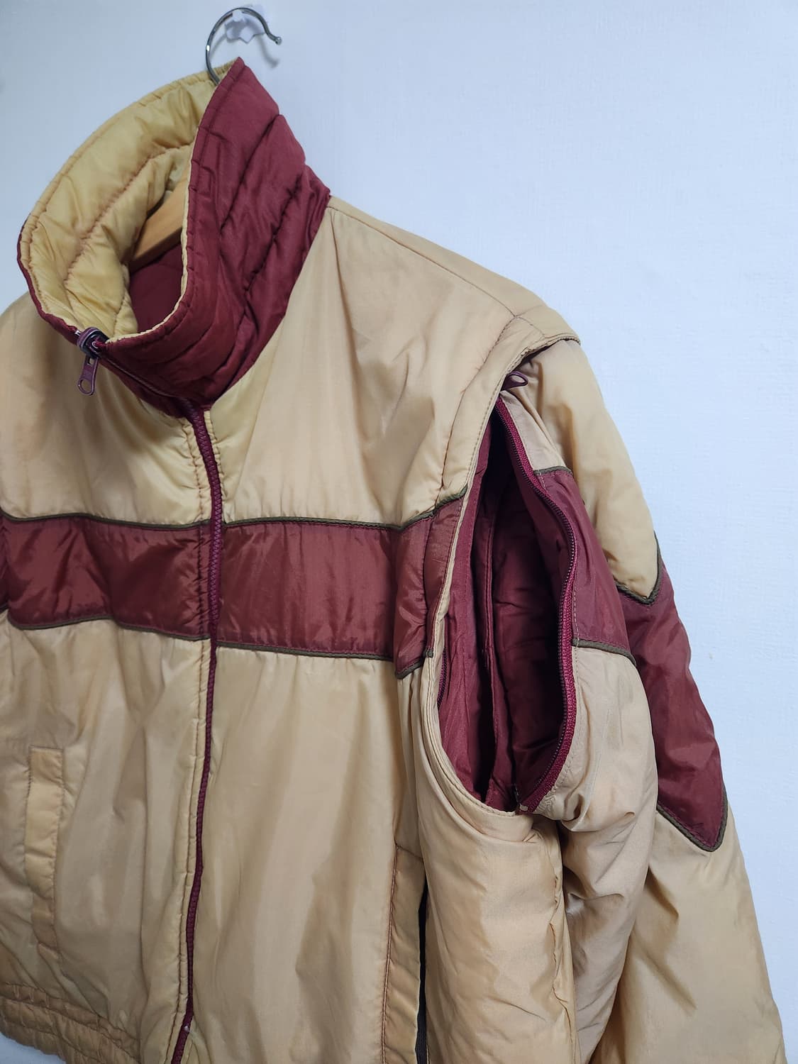 80s 시어즈 3 way 리버서블 패딩 자켓 상품이미지5