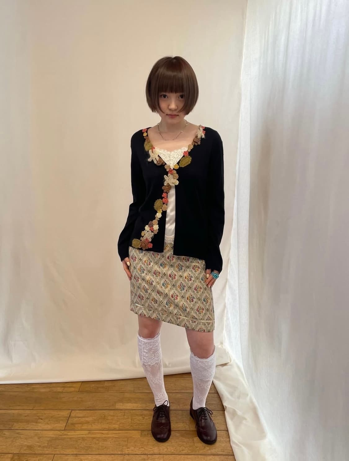 floral skirt 상품이미지1