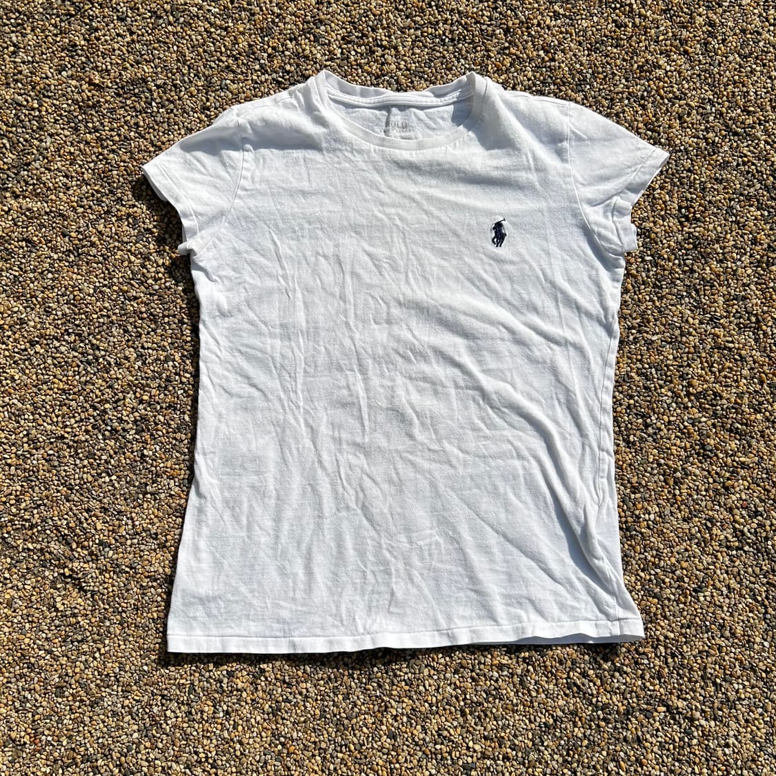 폴로 (POLO RalphLauren)화이트 반팔티 상품이미지1