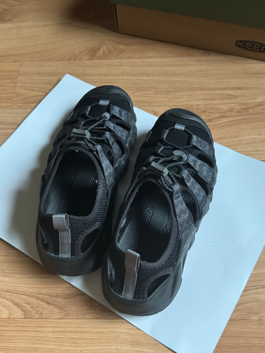 킨 하이퍼포트 H2 블랙 여성 샌들 240 상품이미지6