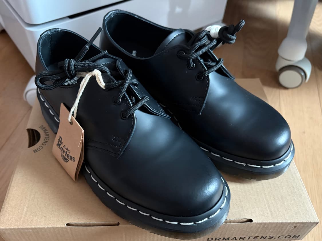 닥터마틴 1461 WS 블랙 스무스 UK5 240 새상품 상품이미지1