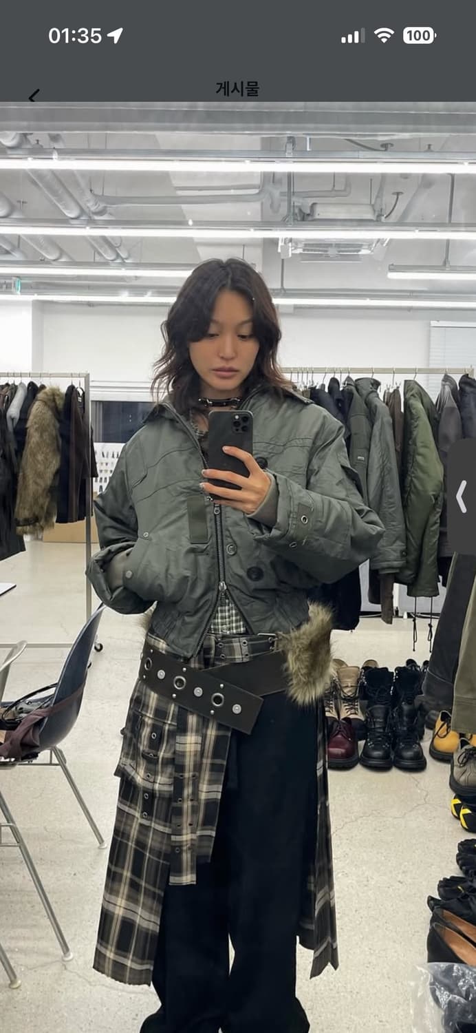 VACANT Archive N2B 봄버 자켓 카키 상품이미지5