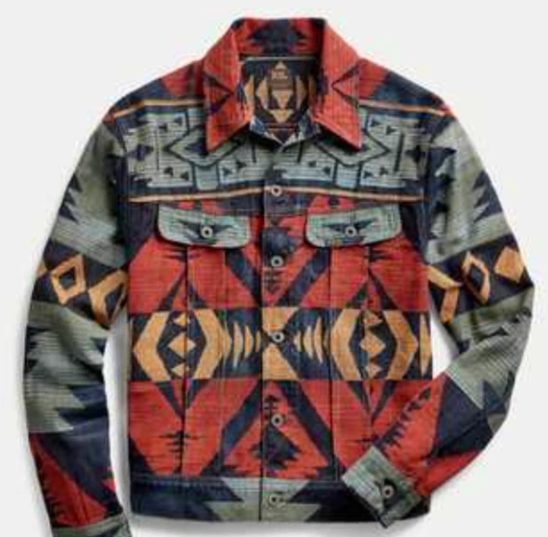 Rrl 명작 리미티드 나바호 트러커 자켓 상품이미지1