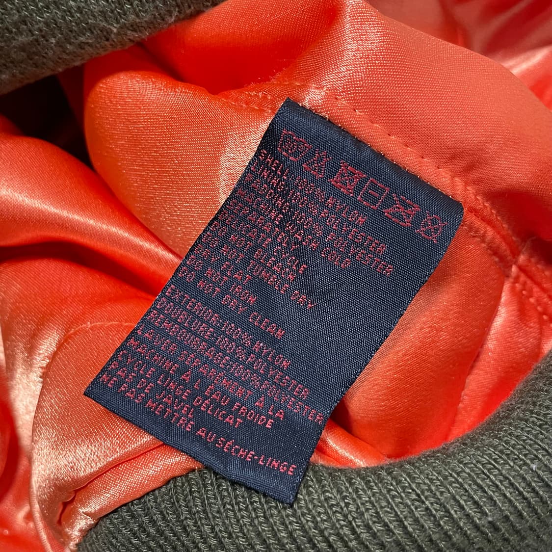 [XL] 쇼트 밀리터리 패치 봄버 자켓 ma1 상품이미지3