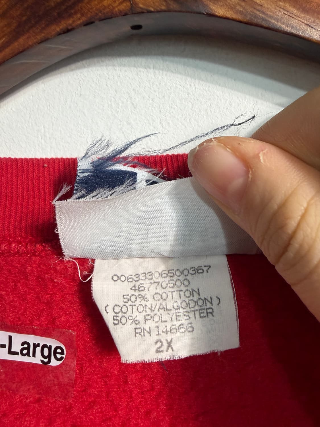 90‘s Lee 리 크리스마스 스웻셔츠 2XL 어글리니트 상품이미지8