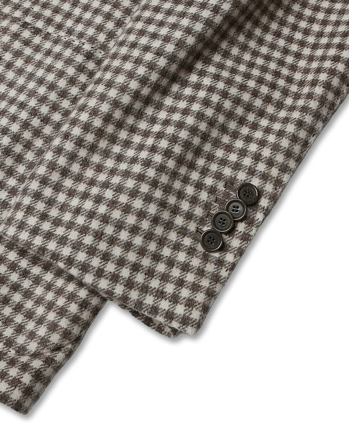 체사레 아톨리니 [Cesare Attolini] 울 캐시미어 체크 자켓 상품이미지6