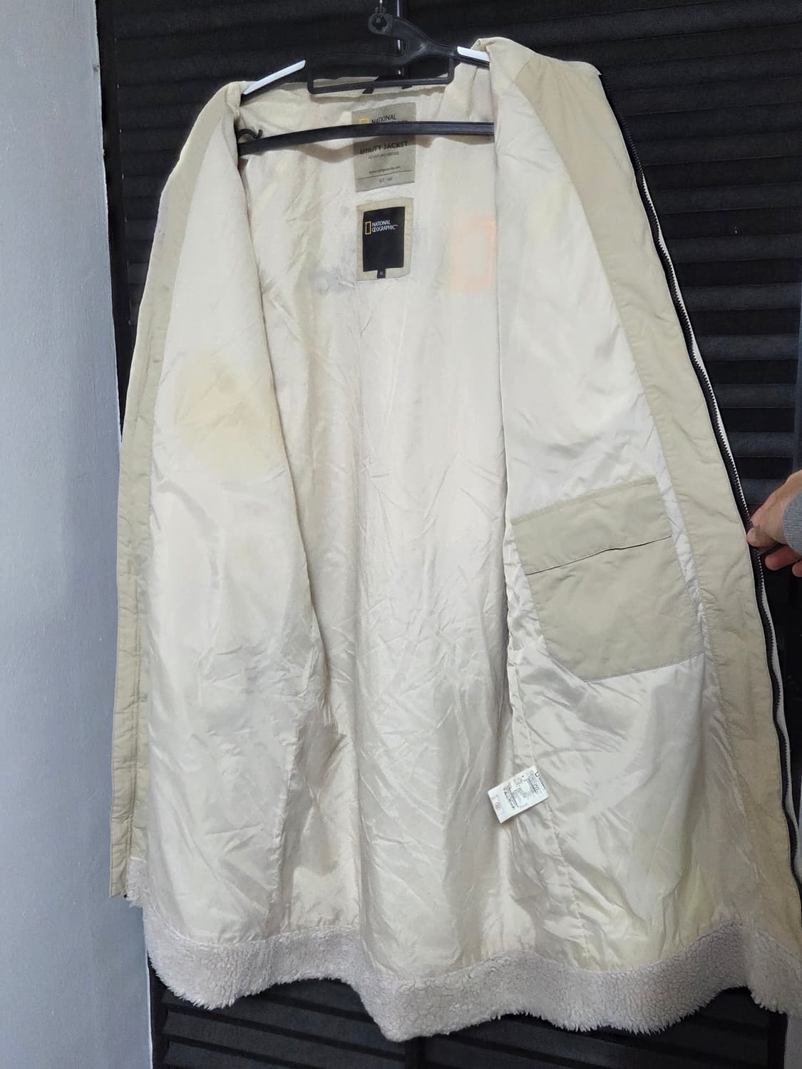 [내셔널지오그래픽] 롱 플리스 자켓 판매합니다. 상품이미지5