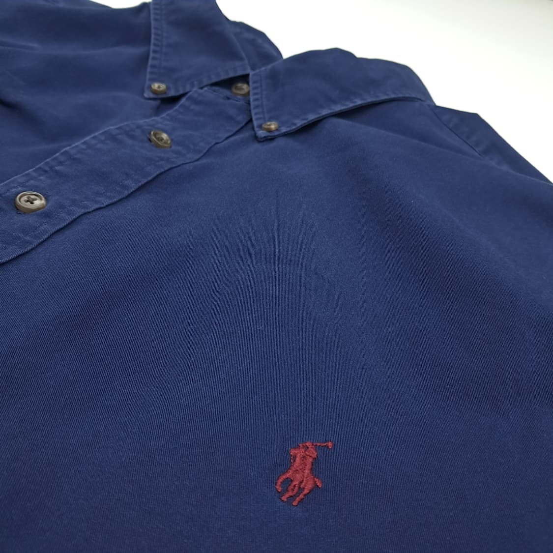 CN752 3XLT 폴로 랄프로렌 네이비 긴팔 셔츠 남방 상품이미지5