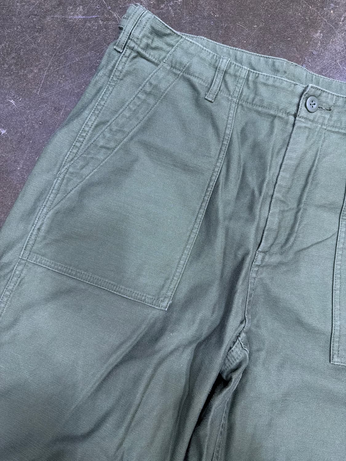 무신사스탠다드 레플리카 퍼티그 팬츠 세이지 그린 33 상품이미지6