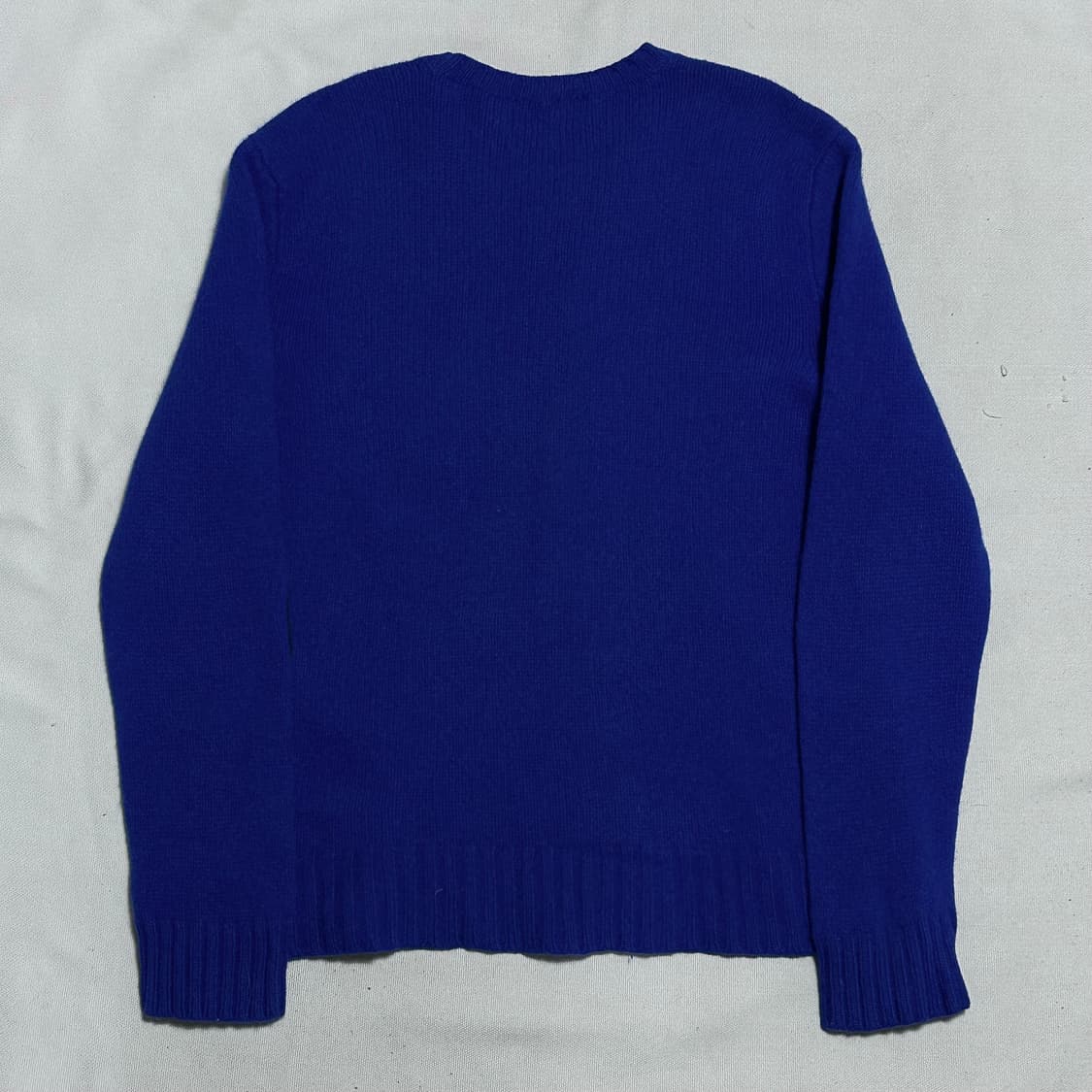 XL 폴로랄프로렌 레드 포니 엘보우 패치 메리노 울 니트 상품이미지3