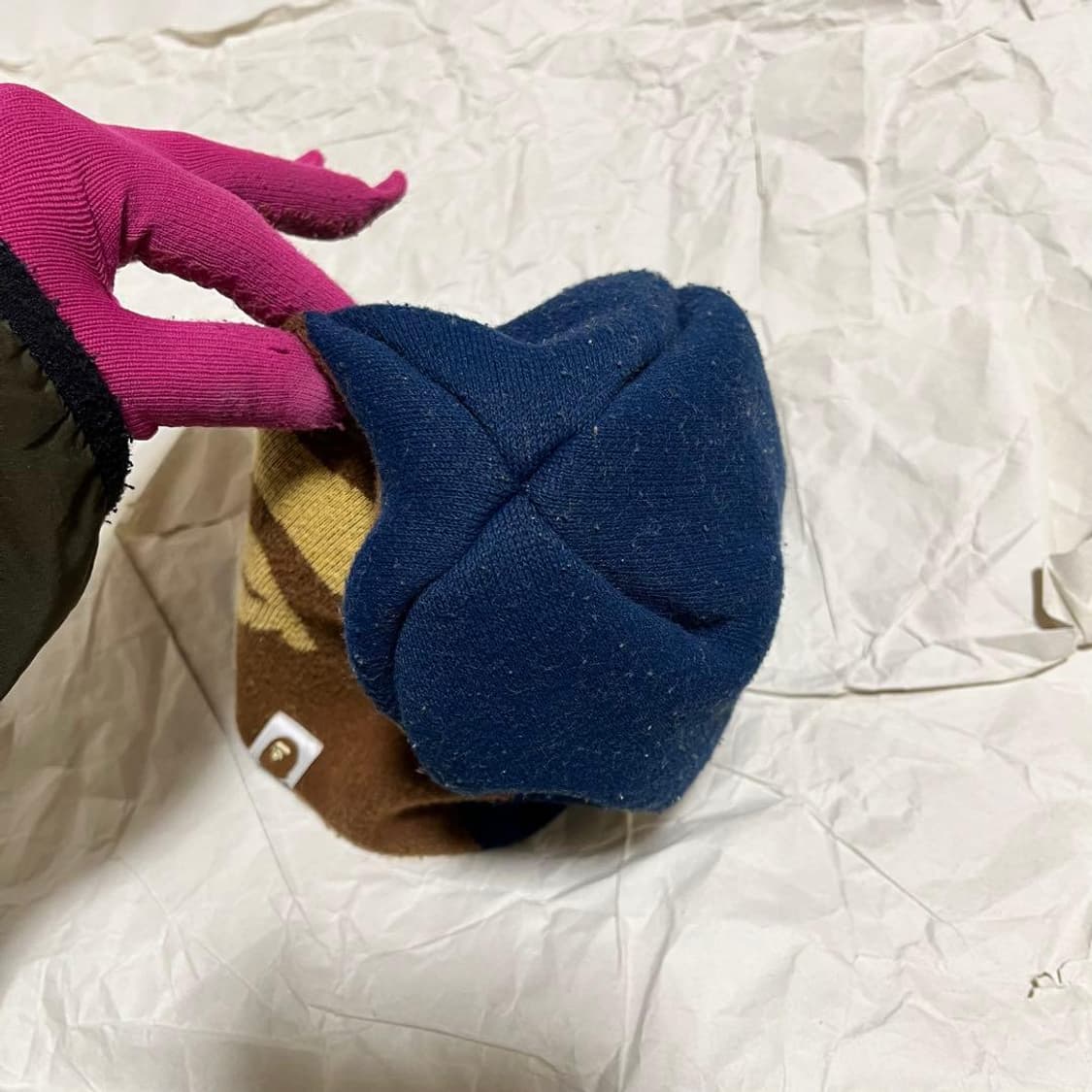 베이프 에이프 헤드 니트 비니 상품이미지5