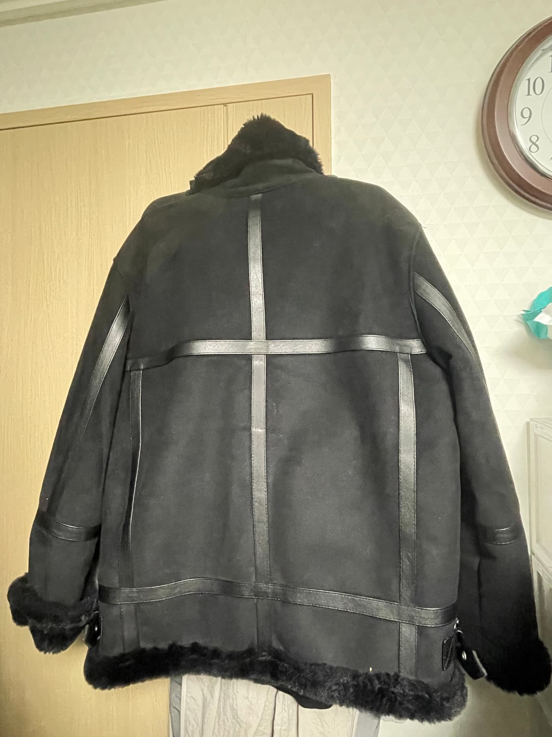 도프제이슨 스웨이드 무스탕 자켓 상품이미지3