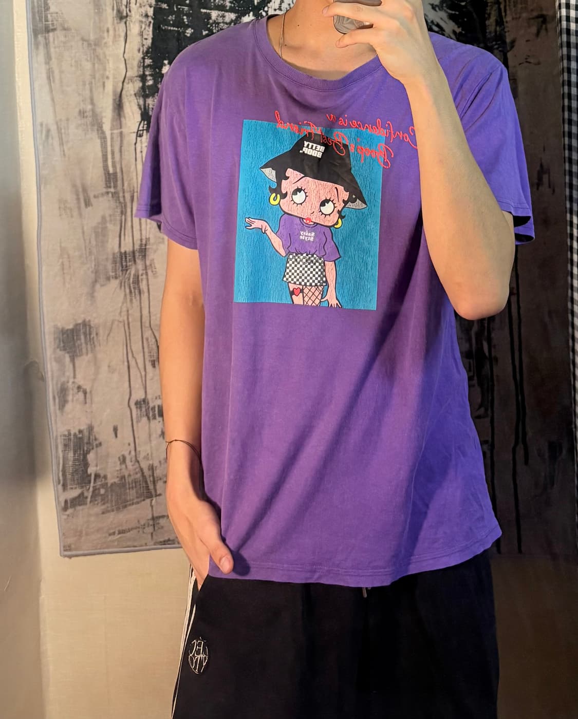 DENIFITS X Betty Boop  t-shirt 상품이미지4