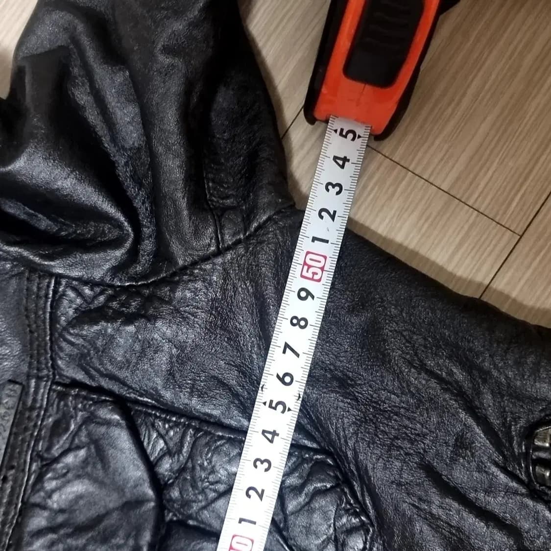 슈퍼드라이 베컴 블랙 가죽 자켓(95) 상품이미지7