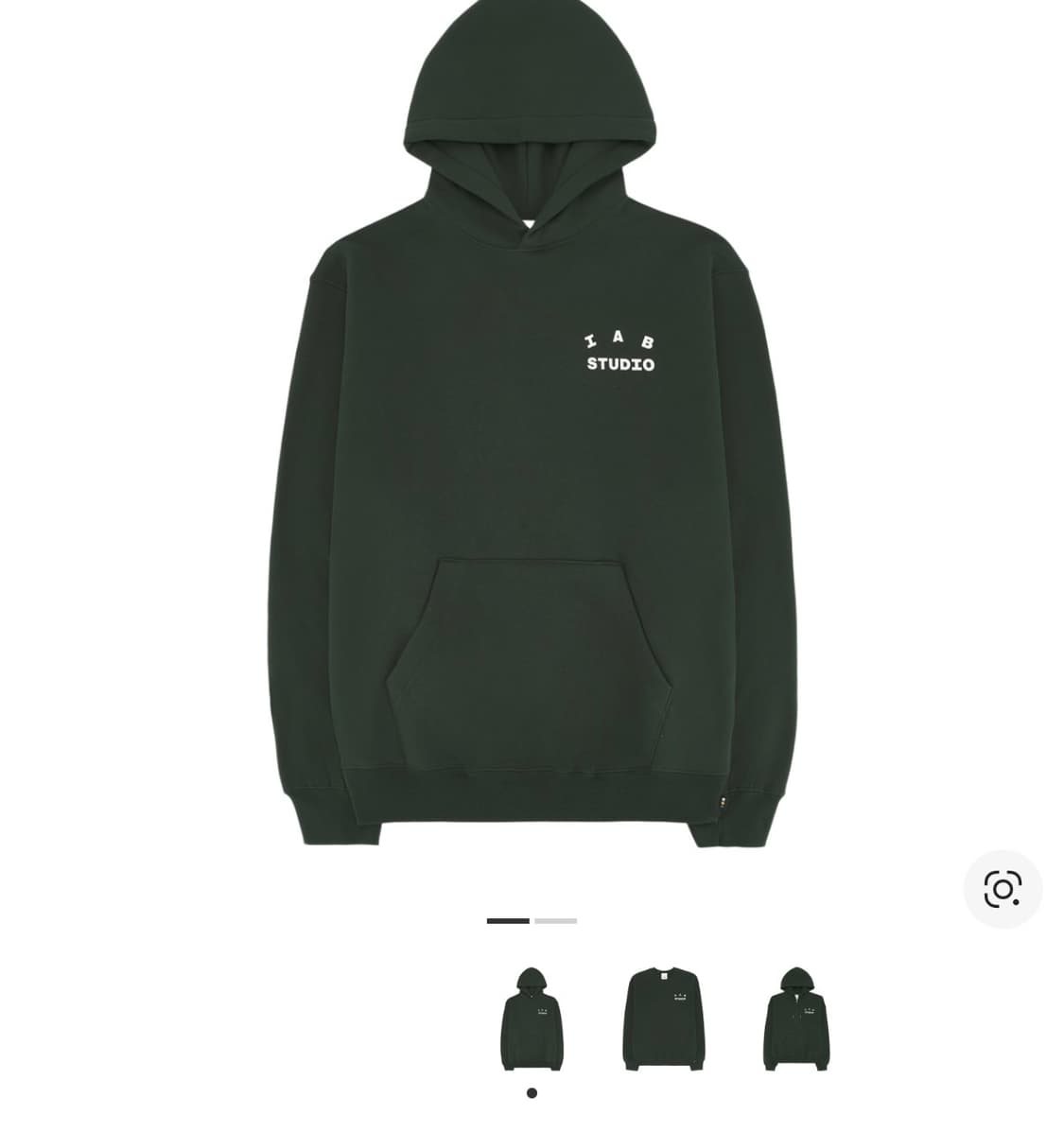 (새상품)2026아이앱 딥그린 후드 상품이미지1