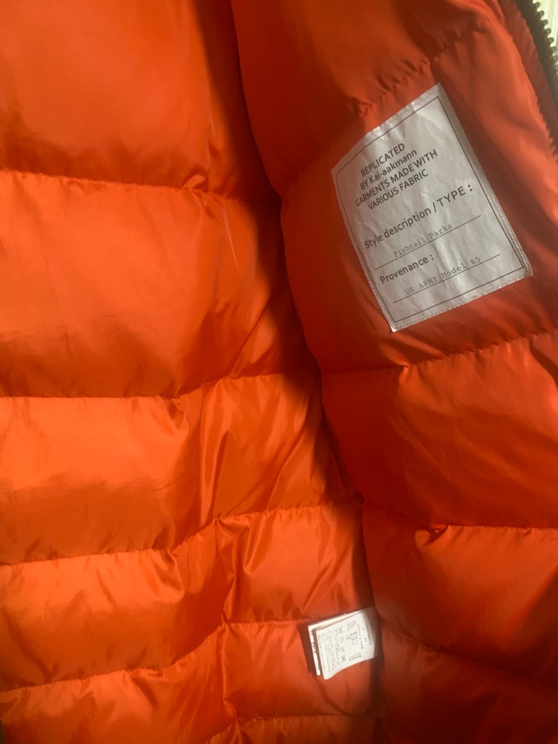 카이아크만 덕다운 패딩 xl 판매합니다 상품이미지5