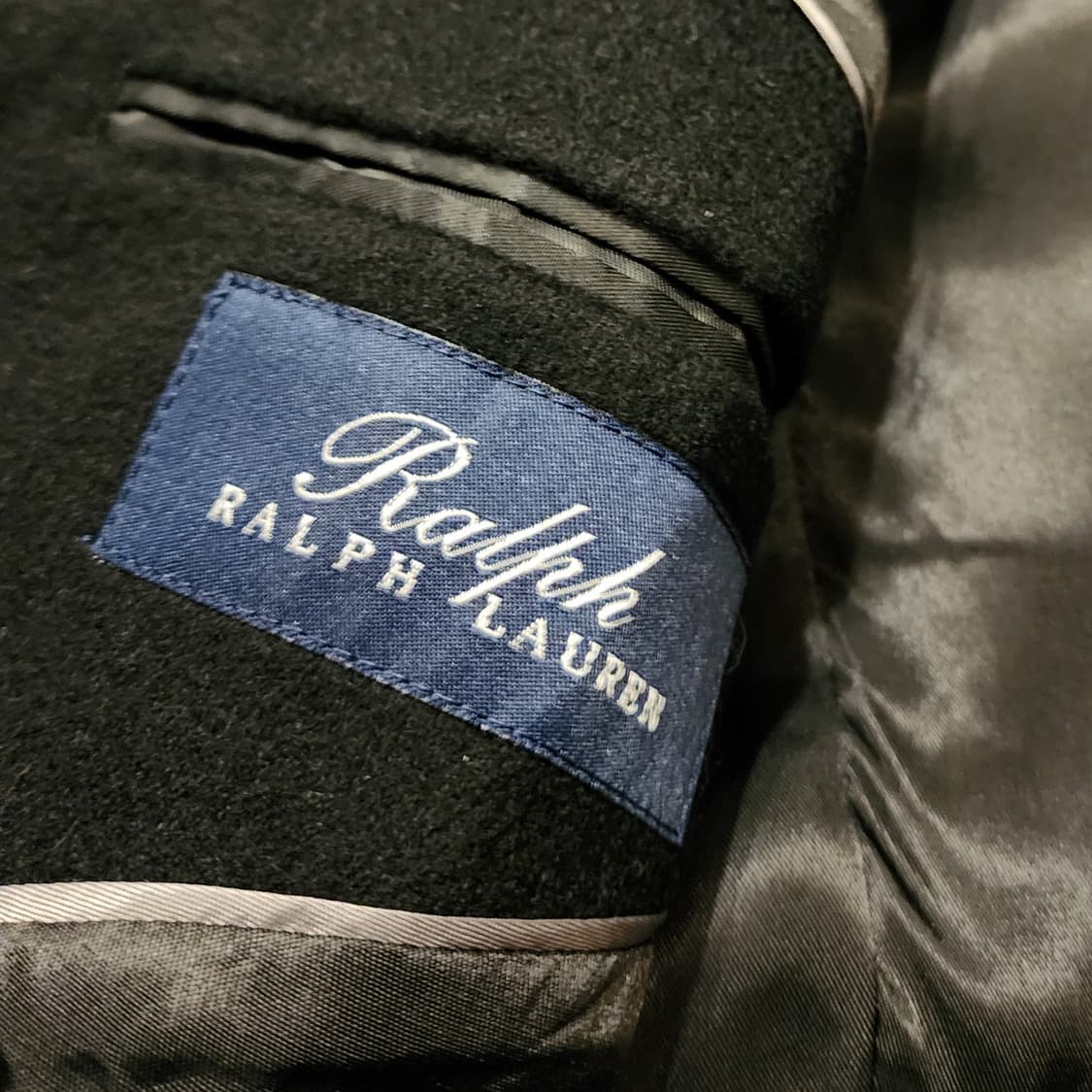 90s 오리지날 폴로 캐시미어 싱글롱코트 상품이미지4