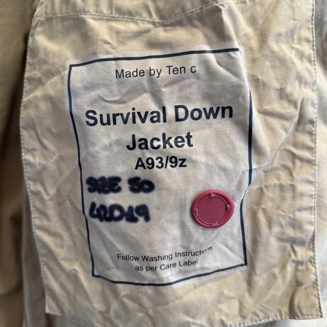 텐씨 서바이벌 패딩 상품이미지7