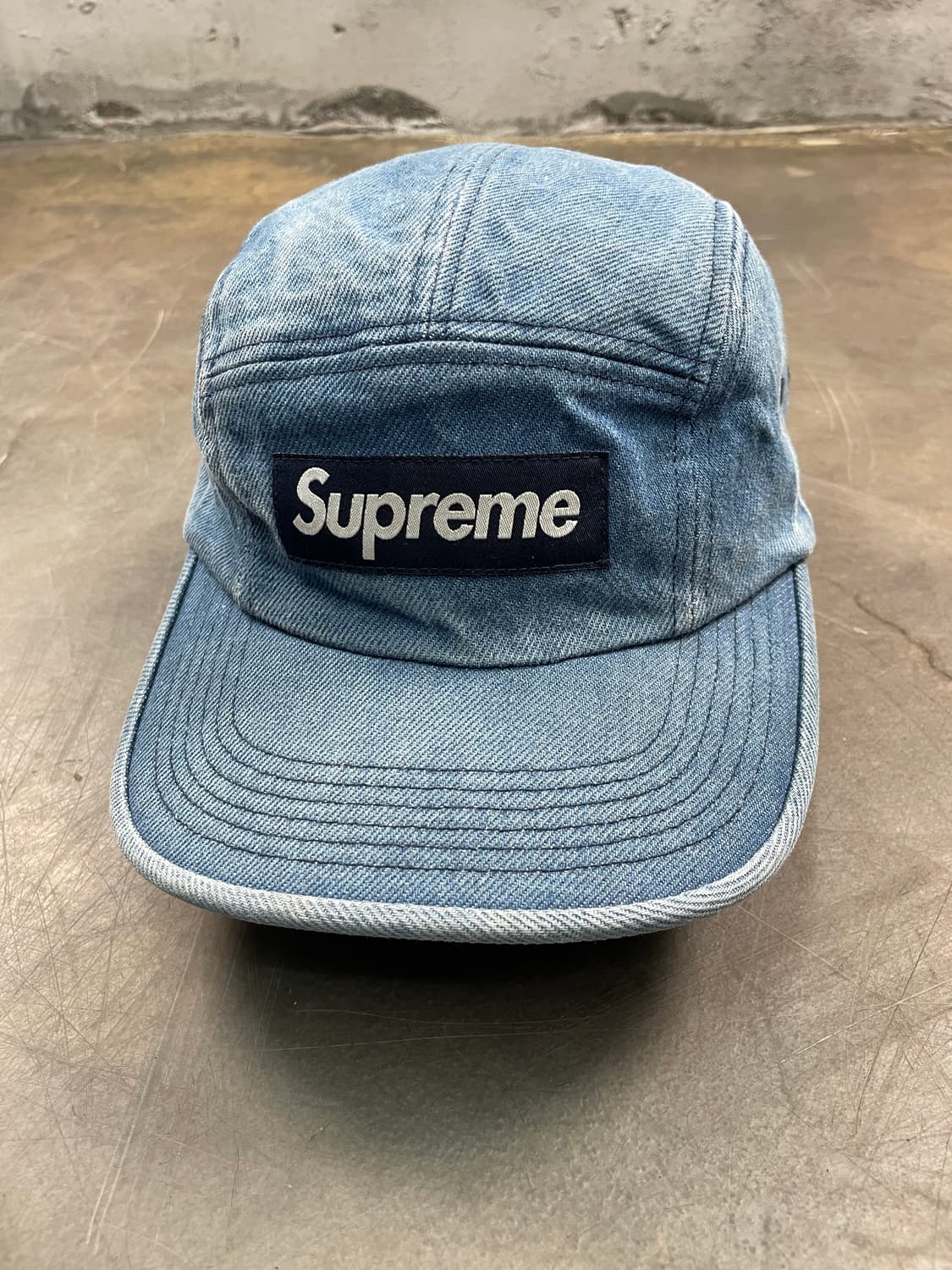 슈프림 데님 캠프캡 상품이미지1