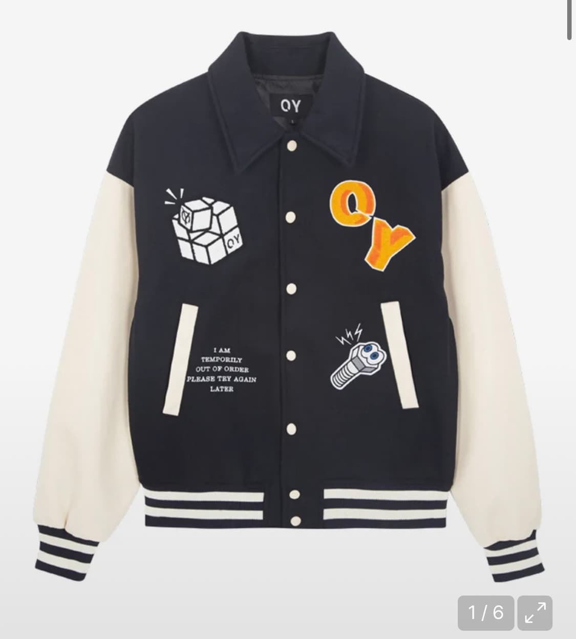 오와이 바시티 자켓 상품이미지1