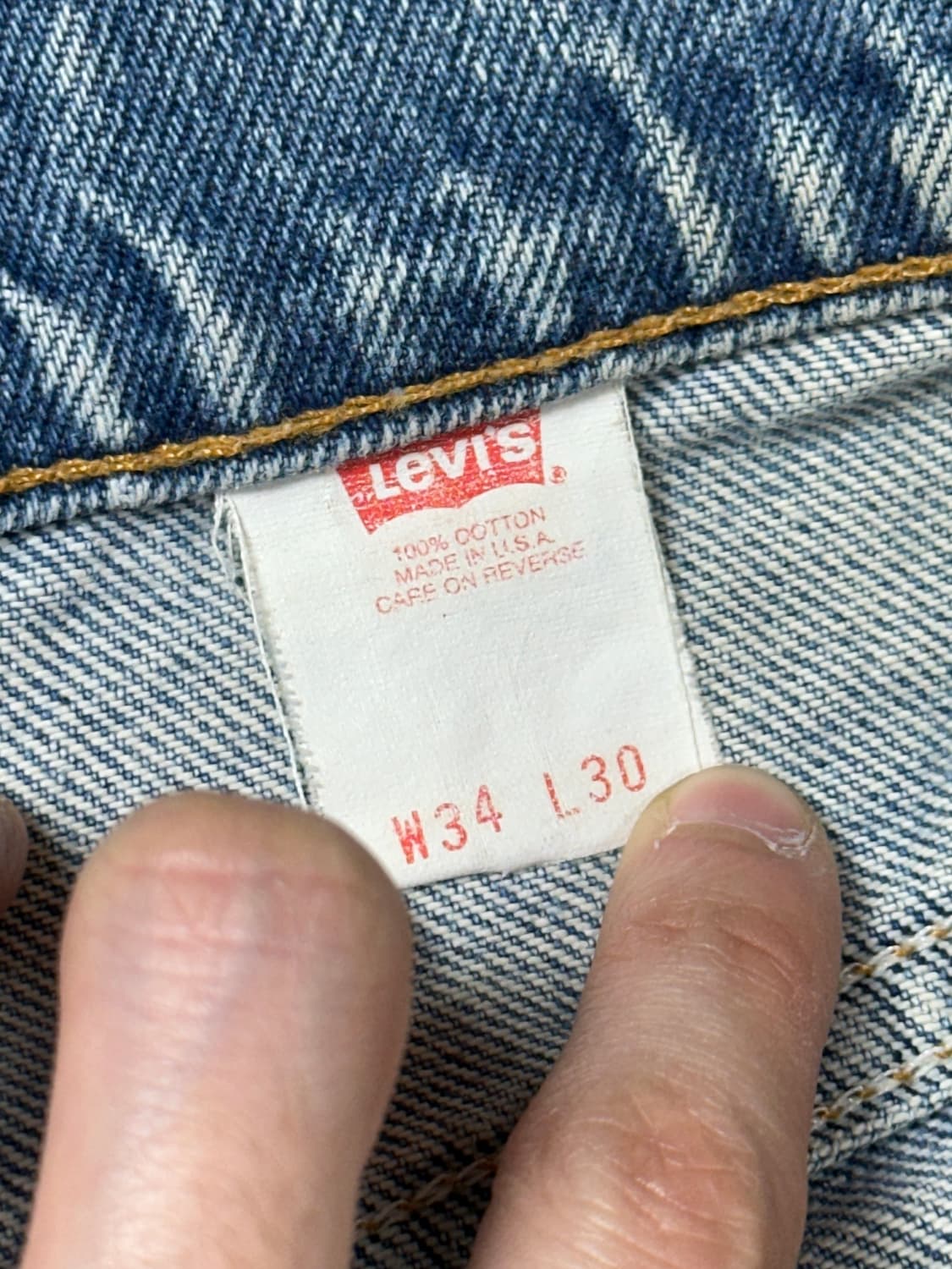 90's USA Made 빈티지 리바이스 517 오렌지탭 상품이미지9