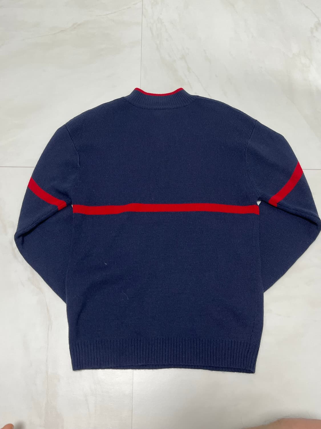 [S / 90] [몽벨 재팬 라인] 몽벨 위크론 울 하프집업 니트 스웨터 상품이미지2