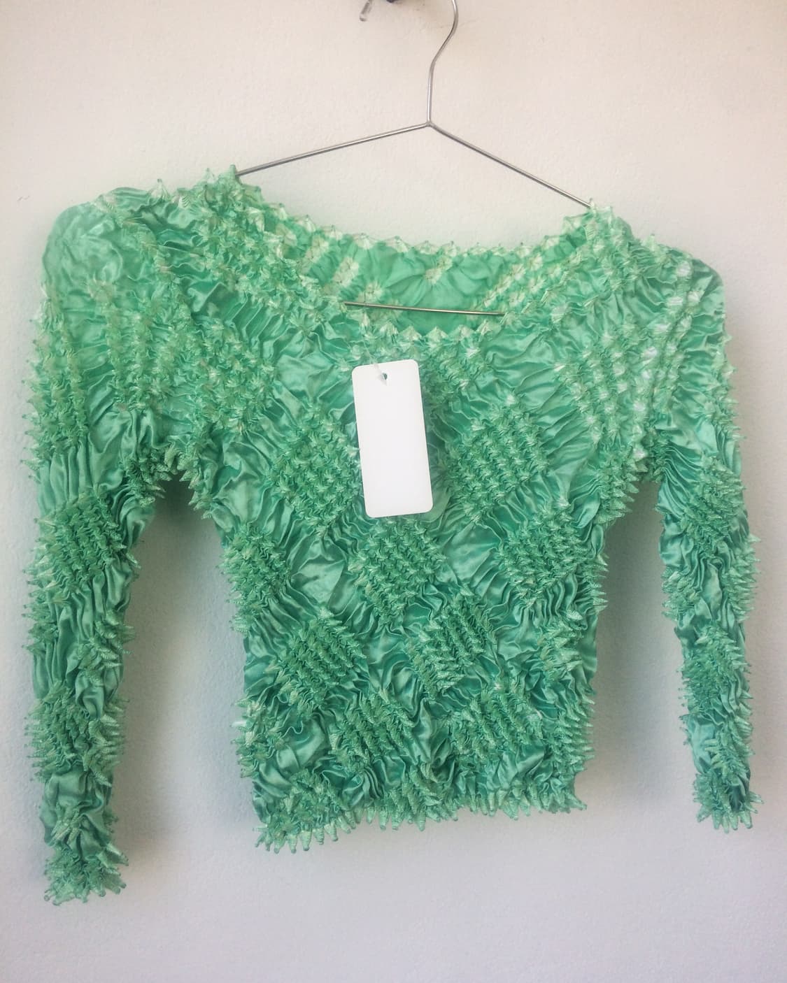 Pleats popcorn top 상품이미지3