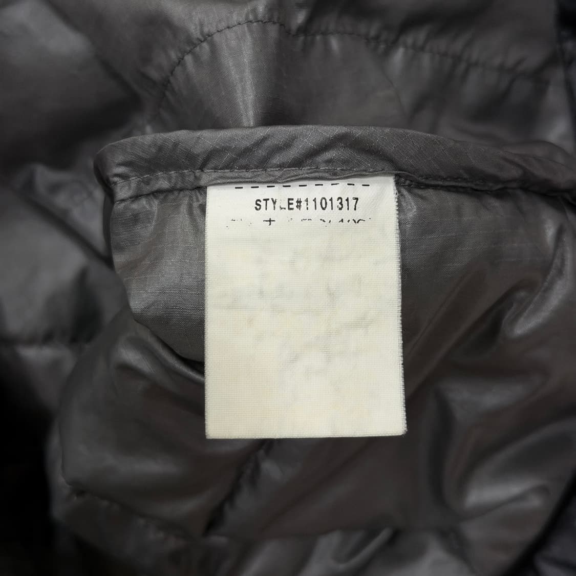 몽벨 빈티지 우먼 나일론 후드 경량패딩 블랙 S 상품이미지5
