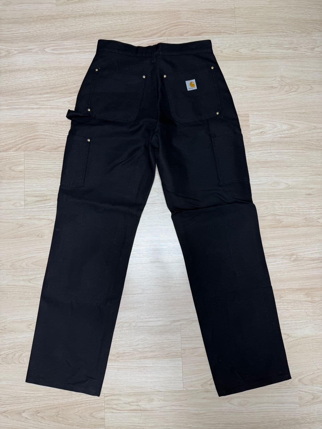 칼하트 더블니 블랙 b01 31x32 상품이미지2