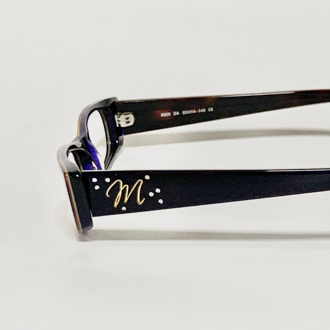 988 데드스탁 빈티지안경 Y2K 캣아이 슬림사각 호피무늬 안경테 픽키 상품이미지6