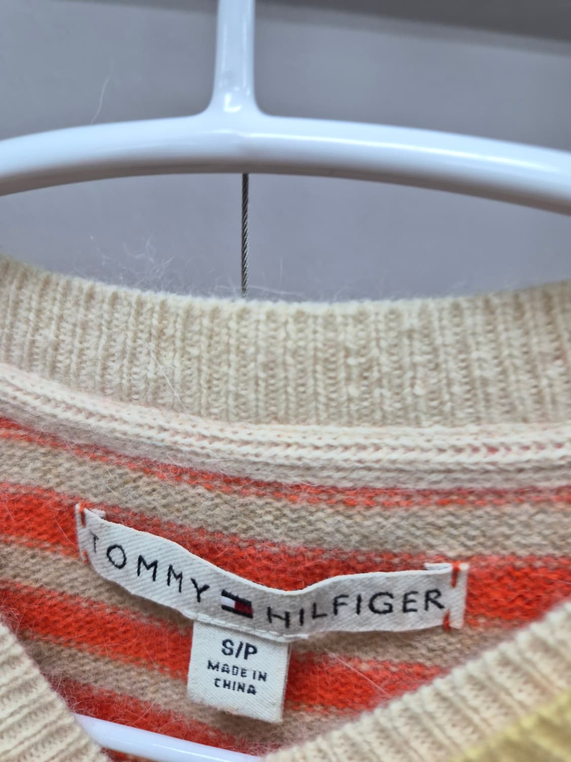 타미힐피거스트라이프 니트. 캐시미어100% 팬츠 상품이미지5