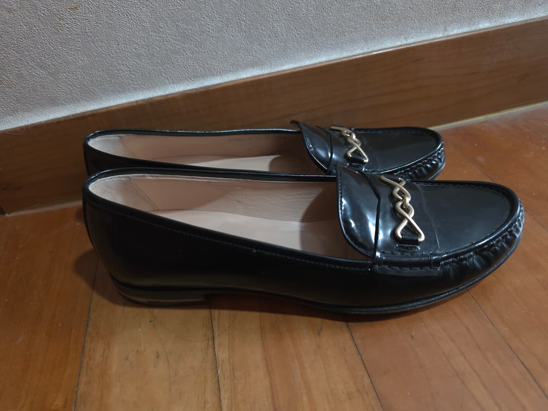 BALLY 발리 블랙 로퍼 여성 구두 상품이미지5