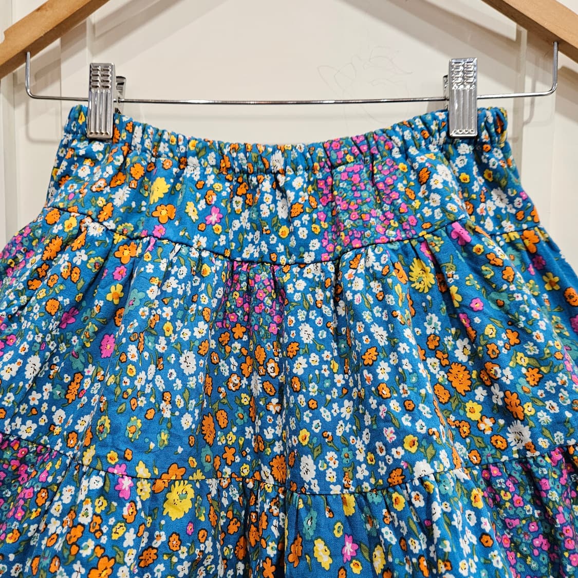 꽃무늬 프릴 미니 스커트 상품이미지2