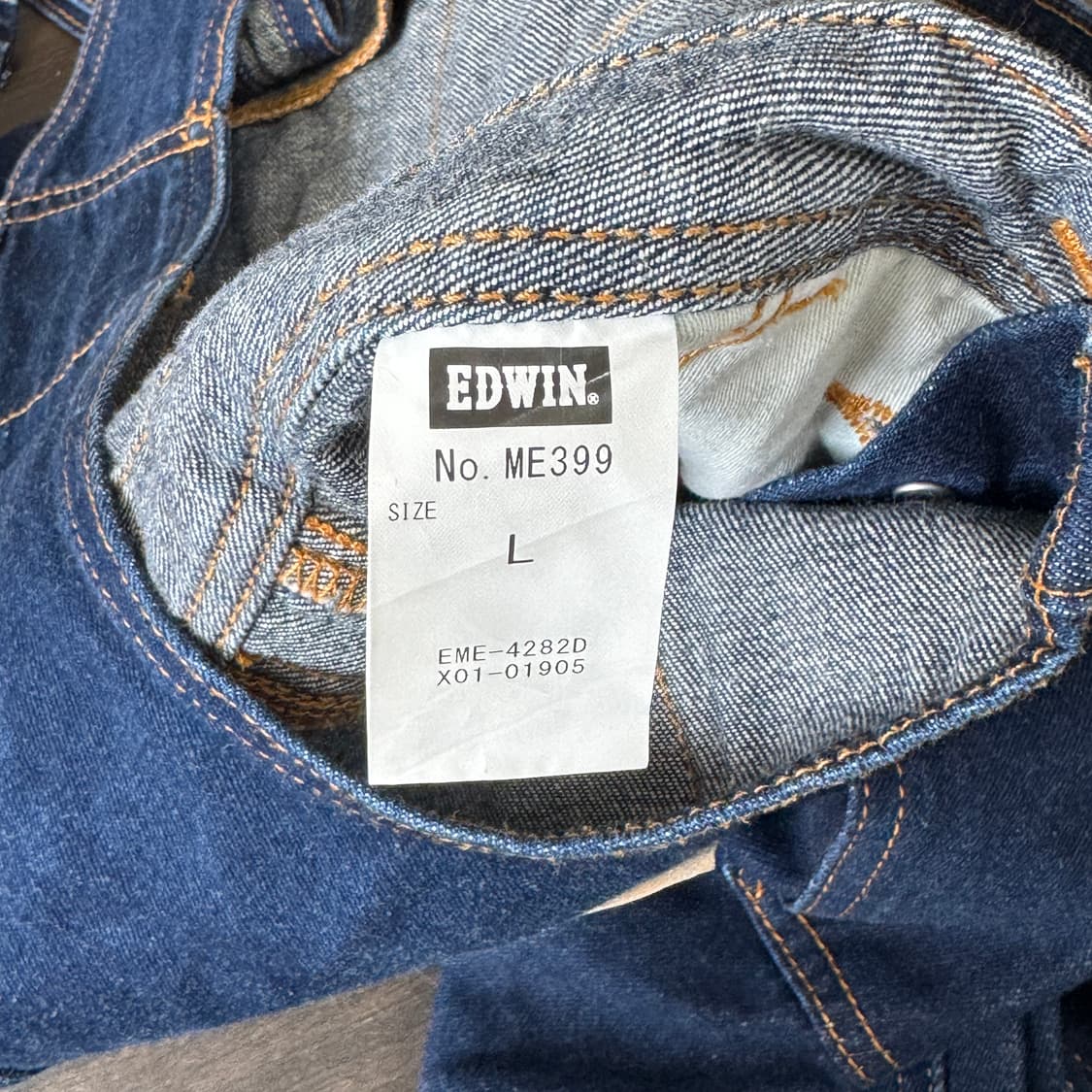 데님 오버롤 멜빵바지 / 에드윈 EDWIN  상품이미지9