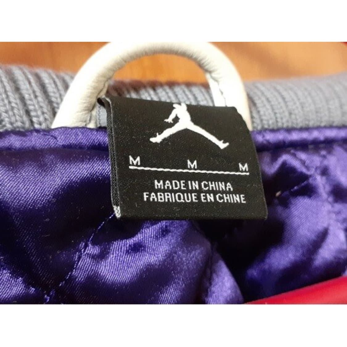 에어조던 울 레더 믹스 스타디움 자켓  상품이미지4