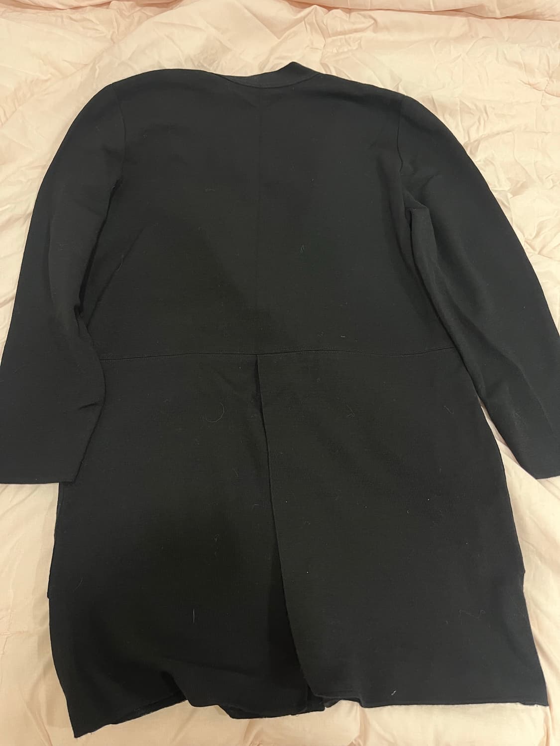 모리걸 롱 블랙 가디건 상품이미지2